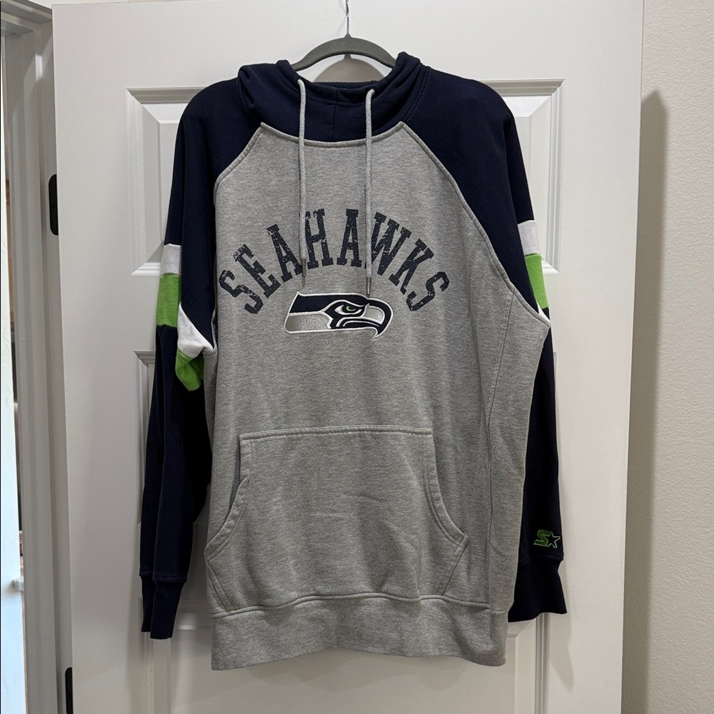 STARTER Seahawks Hoodie EUC